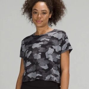 Lululemon Cates Training Tee Crop